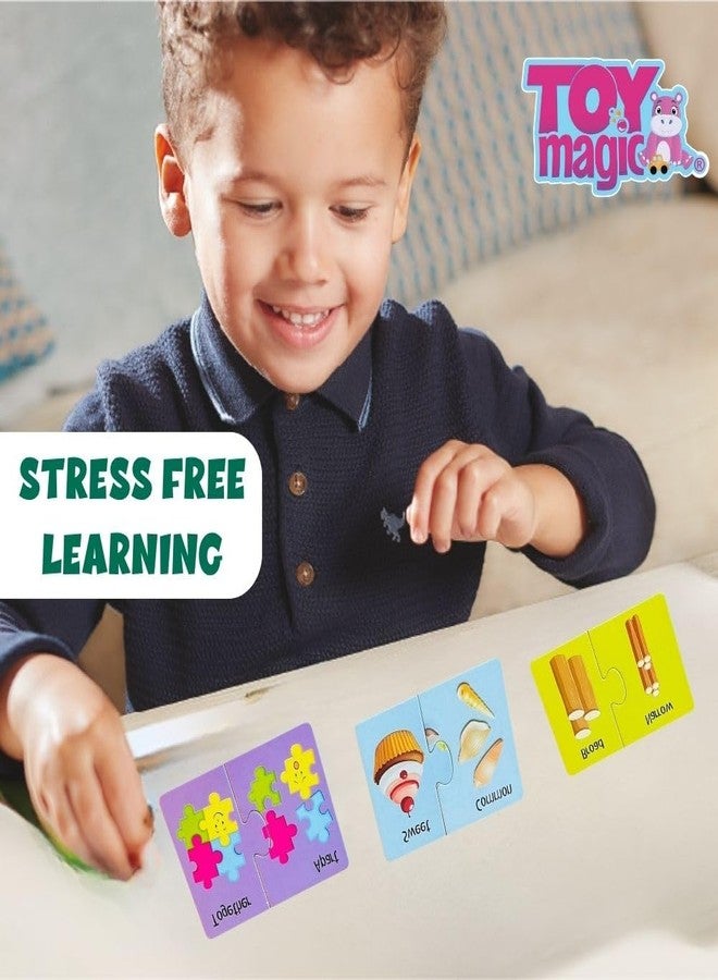 ToyMagic Opposites Early Learning Puzzle for Kids | 56 Sets - 112 Pieces | Educational Game for Toddlers Ages 3 & Up | Montessori Toy & Gift for Boys & Girls - Image 2